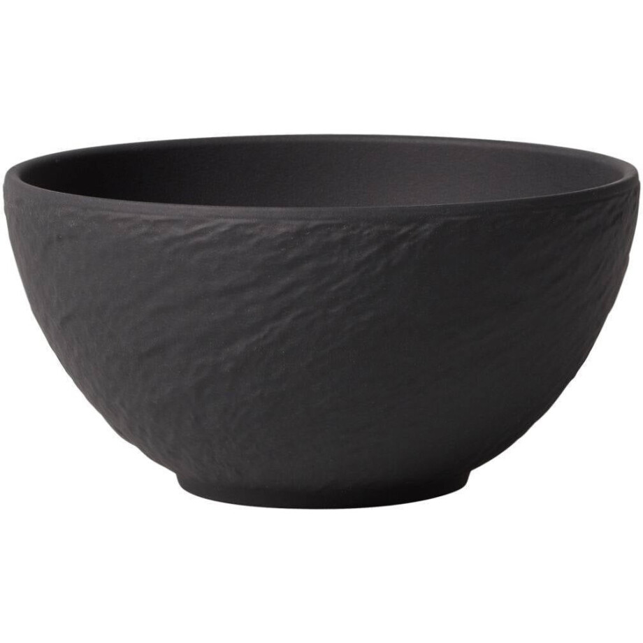 Villeroy & Boch Kom Manufacture Rock - Zwart - ø 14 cm Villeroy & Boch Kom Manufacture Rock - Zwart - ø 14 cm afbeelding