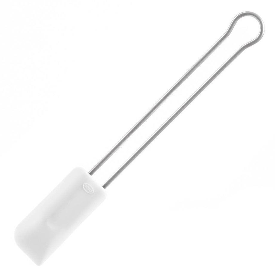 Rosle Pannenlikker - RVS / Siliconen - Wit - 20 cm afbeelding 