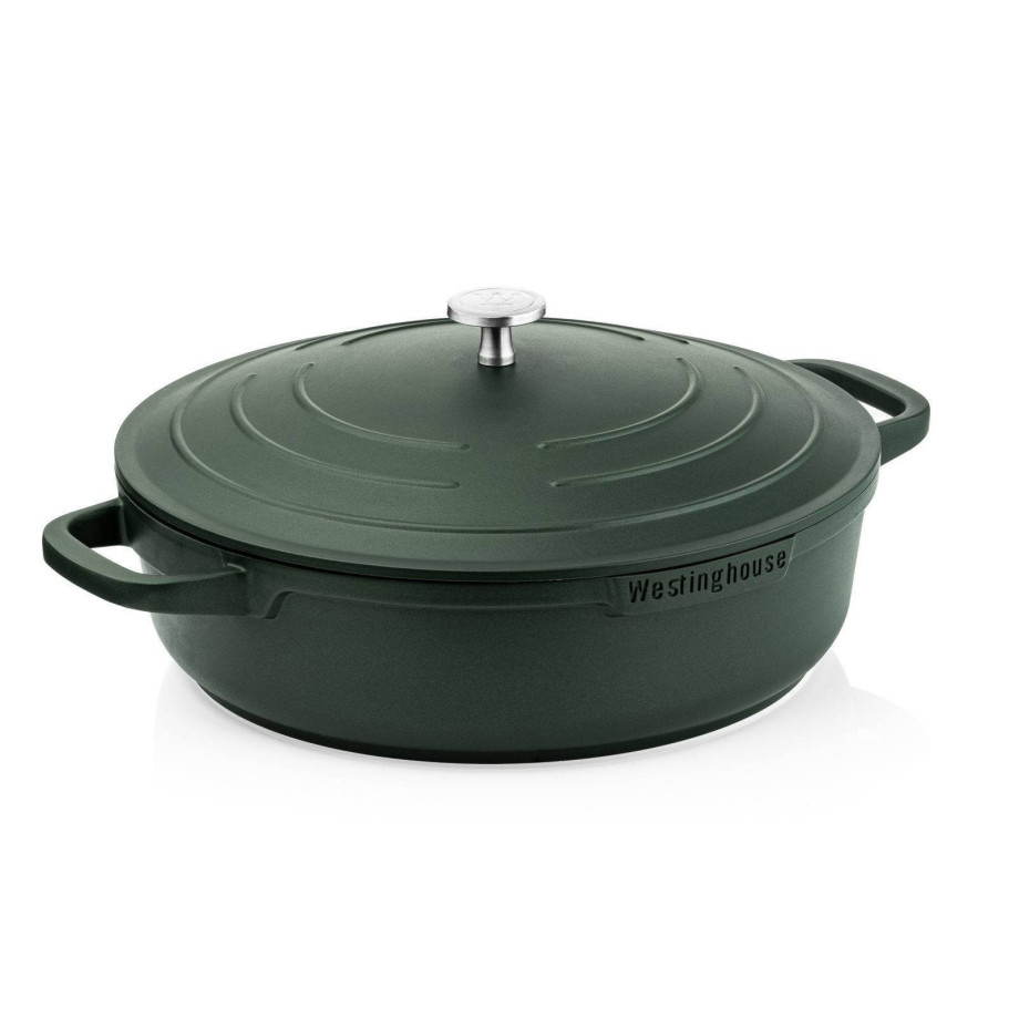 Westinghouse Hapjespan Performance - Gracious Green - ø 32 cm / 5.8 liter - standaard anti-aanbaklaag afbeelding 