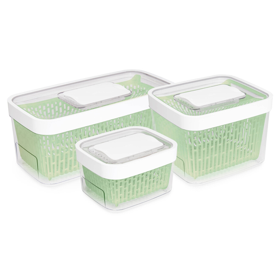 OXO Vershoudbox GreenSaver - Kunststof - 4 Liter OXO Vershoudbox GreenSaver - Kunststof - 4 Liter afbeelding