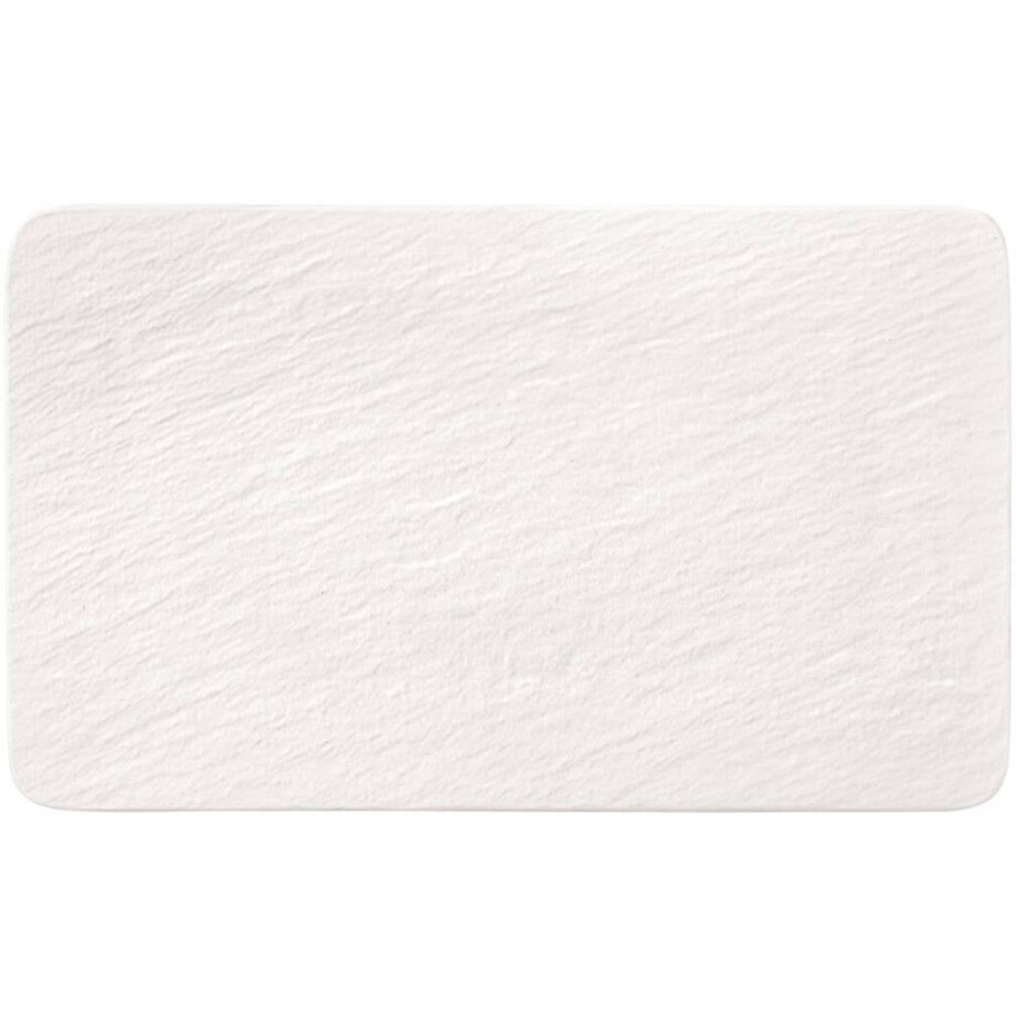 Villeroy & Boch Serveerschaal Manufacture Rock - Wit - 28 x 17 cm Villeroy & Boch Serveerschaal Manufacture Rock - Wit - 28 x 17 cm afbeelding