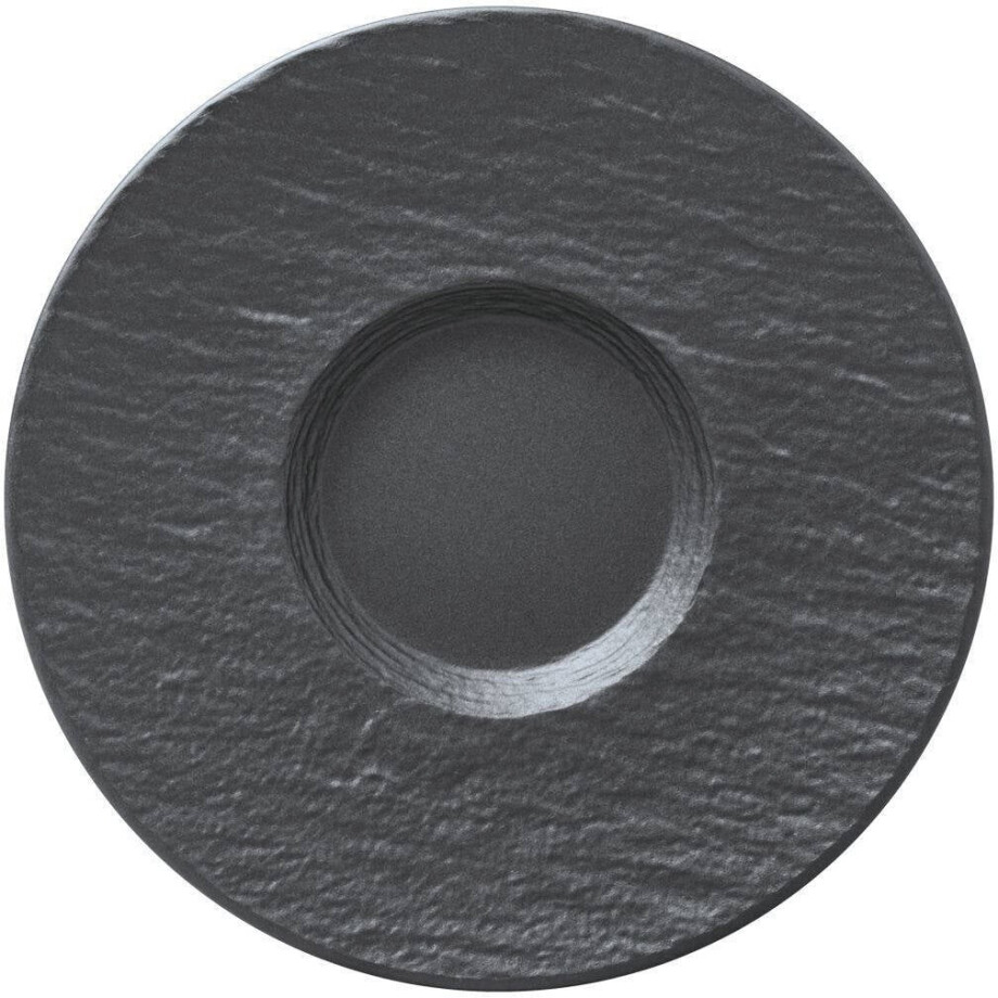 Villeroy & Boch Koffieschotel Manufacture Rock - Zwart - ø 16 cm Villeroy & Boch Koffieschotel Manufacture Rock - Zwart - ø 16 cm afbeelding