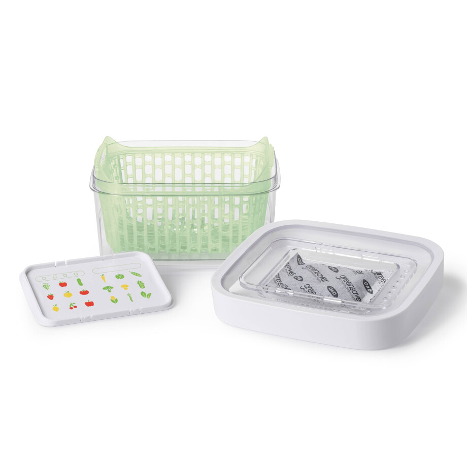 OXO Good Grips Vershoudbox GreenSaver - Kunststof - 1.5 liter OXO Good Grips Vershoudbox GreenSaver - Kunststof - 1.5 liter afbeelding
