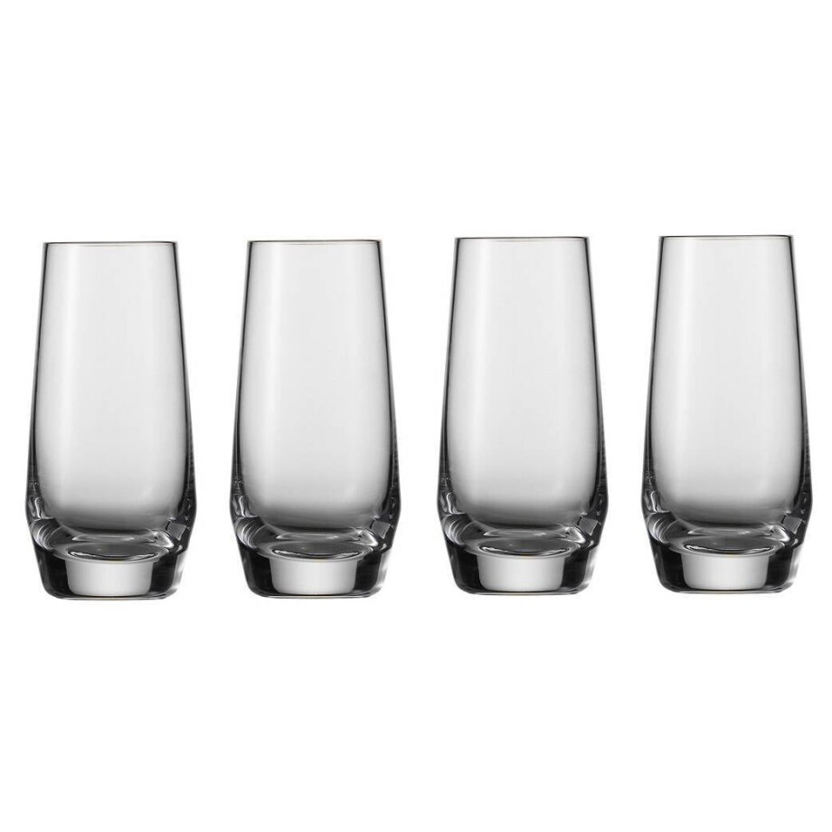 Schott Zwiesel Zwiesel Glas Borrelglas Pure - 94 ml - 4 stuks Schott Zwiesel Zwiesel Glas Borrelglas Pure - 94 ml - 4 stuks afbeelding