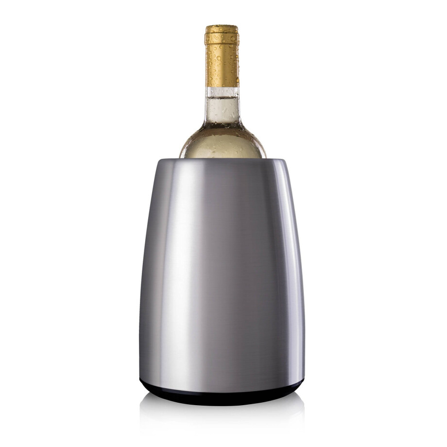 Vacu Vin Wijnkoeler Active Cooler Elegant RVS - Box - Zilver Vacu Vin Wijnkoeler Active Cooler Elegant RVS - Box - Zilver afbeelding
