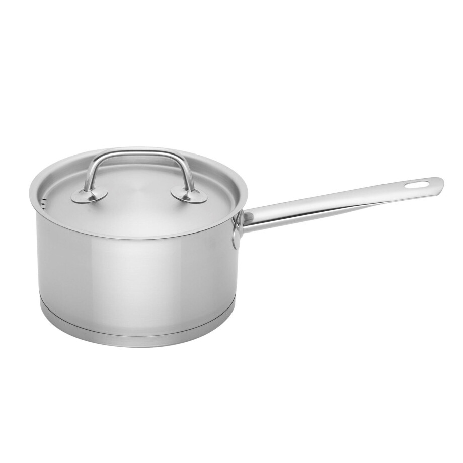 Sola Steelpan met deksel Profiline Deluxe - ø 16 cm / 1.5 liter Sola Steelpan met deksel Profiline Deluxe - ø 16 cm / 1.5 liter afbeelding