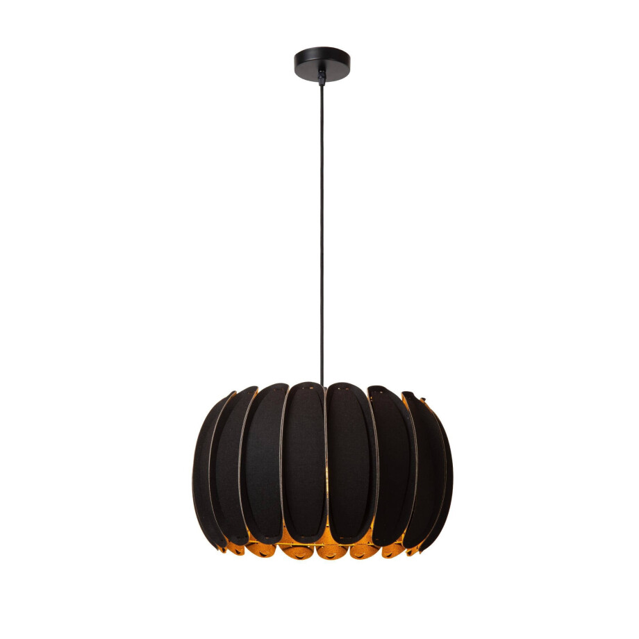 Lucide SPENCER - Hanglamp - Ø 40 cm - 1xE27 - Zwart Lucide SPENCER - Hanglamp - Ø 40 cm - 1xE27 - Zwart afbeelding