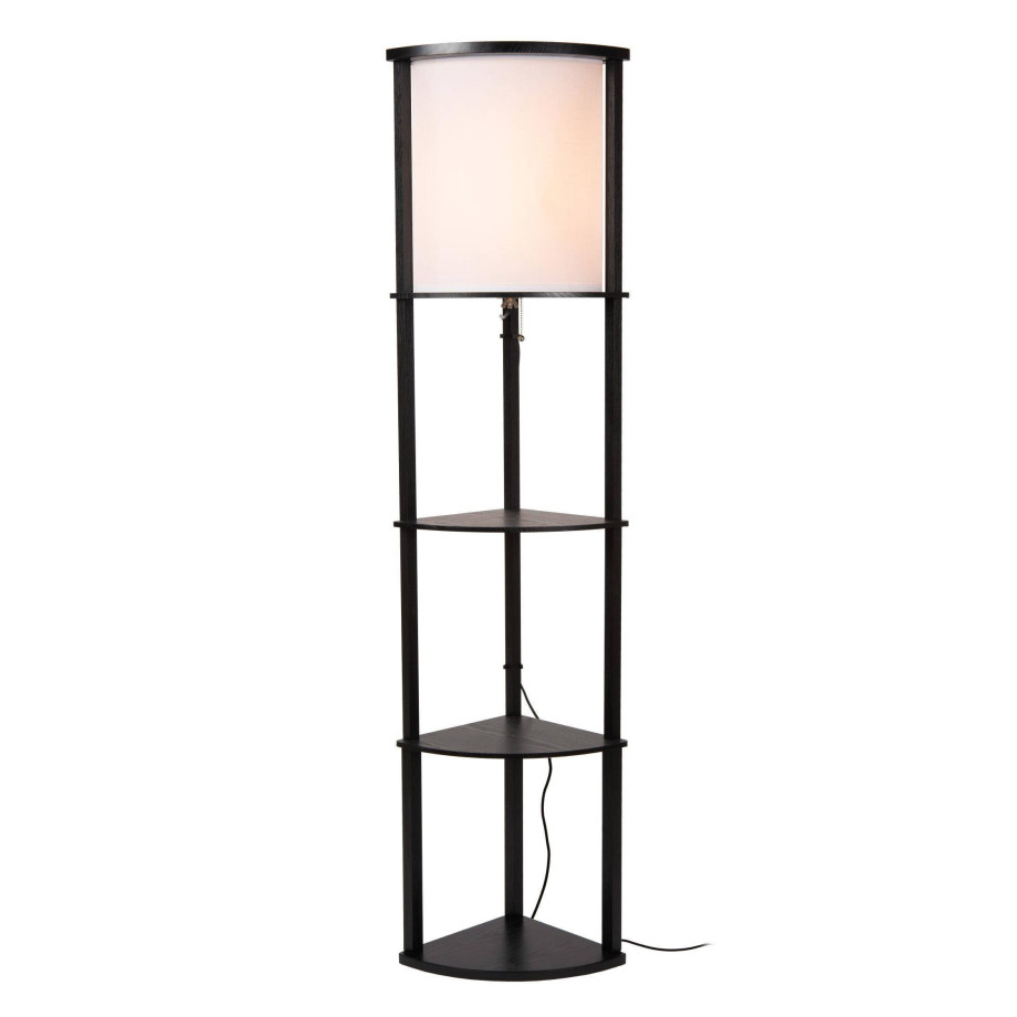 Lucide MENNO - Vloerlamp - 1xE27 - Zwart afbeelding 