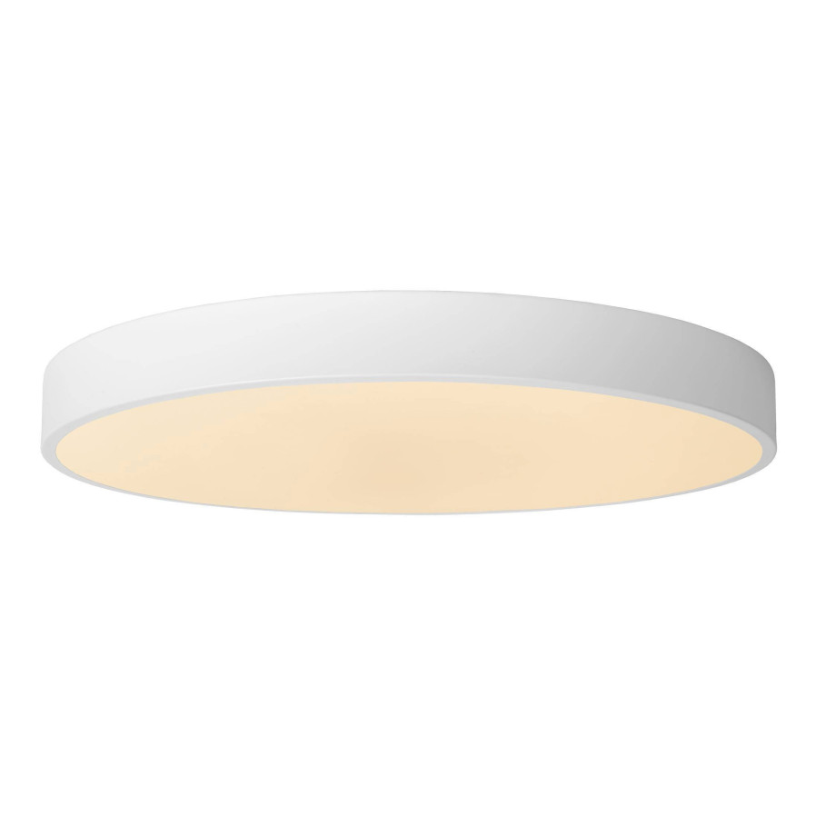 Lucide UNAR - Plafonnière - Ø 49,5 cm - LED Dimb. - 1x36W 2700K - 3 StepDim - Wit afbeelding 