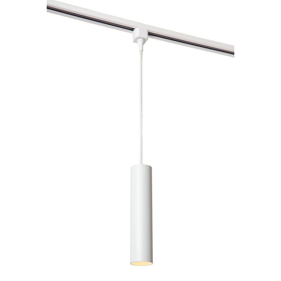 Lucide TRACK FLORIS Hanglamp - 1-fase Railsysteem / Railverlichting - 1xGU10 - Wit (Uitbreiding) Lucide TRACK FLORIS Hanglamp - 1-fase Railsysteem / Railverlichting - 1xGU10 - Wit (Uitbreiding) afbeelding