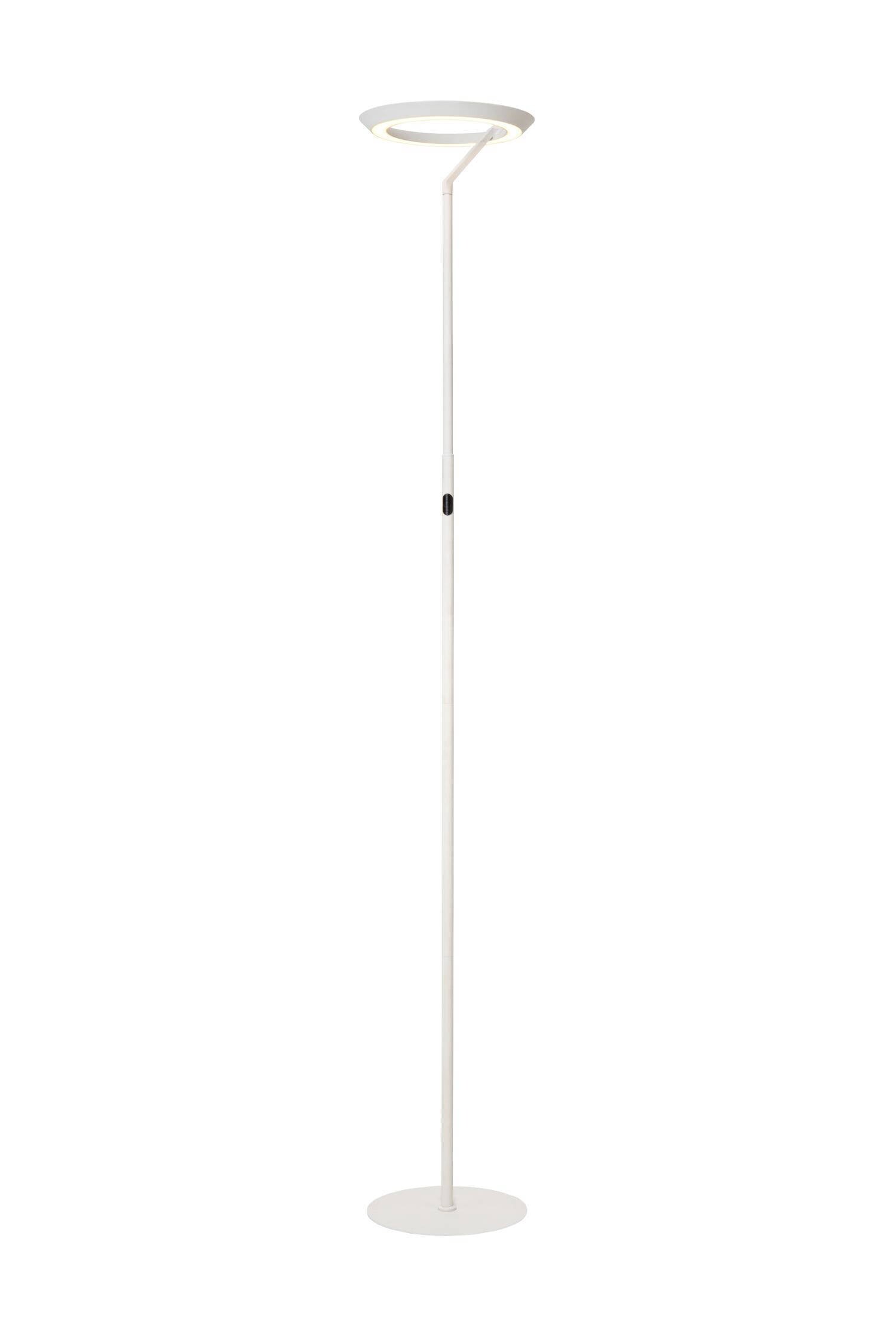 Lucide CELESTE - Vloerlamp - Ø 28 cm - LED Dimb. - 1x21W 2700K - Wit Lucide CELESTE - Vloerlamp - Ø 28 cm - LED Dimb. - 1x21W 2700K - Wit afbeelding