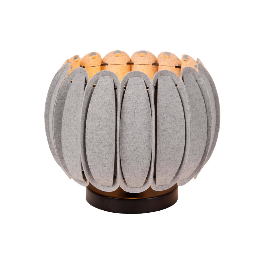 Lucide SPENCER - Tafellamp - Ø 30 cm - 1xE27 - Grijs Lucide SPENCER - Tafellamp - Ø 30 cm - 1xE27 - Grijs afbeelding
