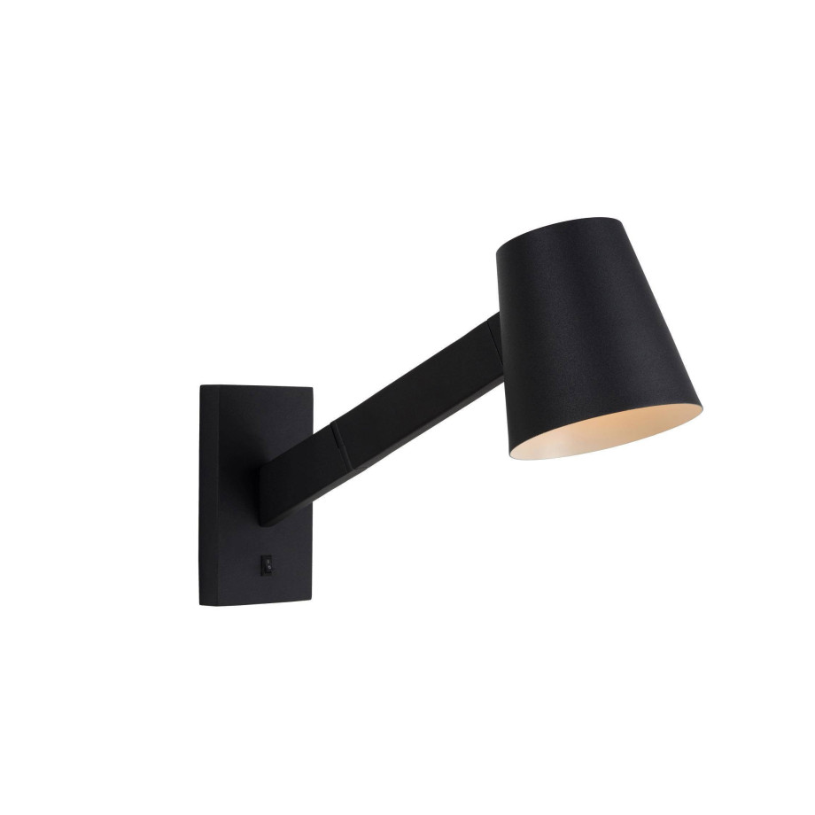 Lucide MIZUKO - Wandlamp - 1xE14 - Zwart afbeelding 