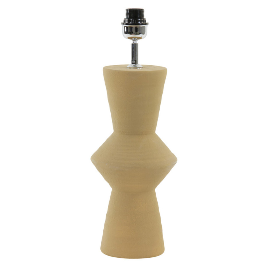 Light & Living Tafellamp 'Ayla' Keramiek, 51cm, kleur Bruin (excl. kap) afbeelding 1