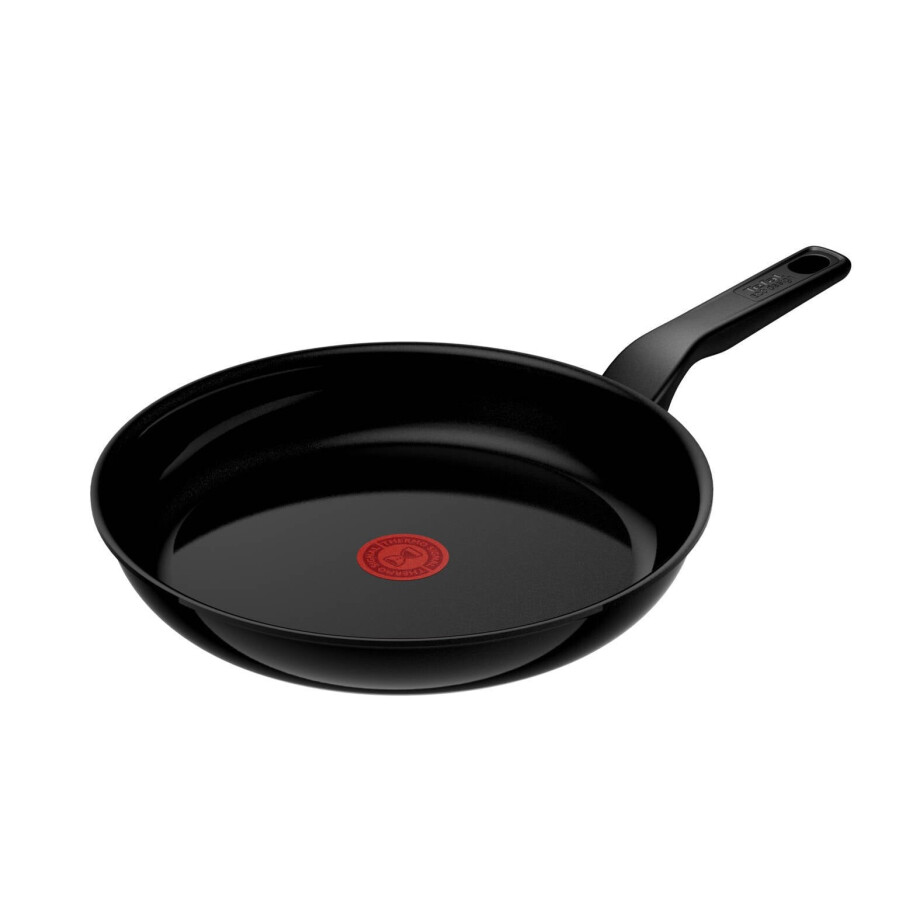 Tefal Renew Black keramische koekenpan 28 cm Tefal Renew Black keramische koekenpan 28 cm afbeelding