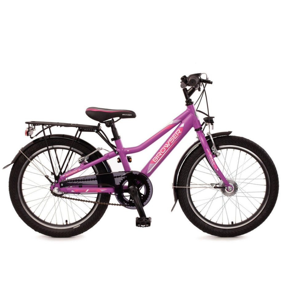 Bachtenkirch kinderfiets 20 inch lila afbeelding 