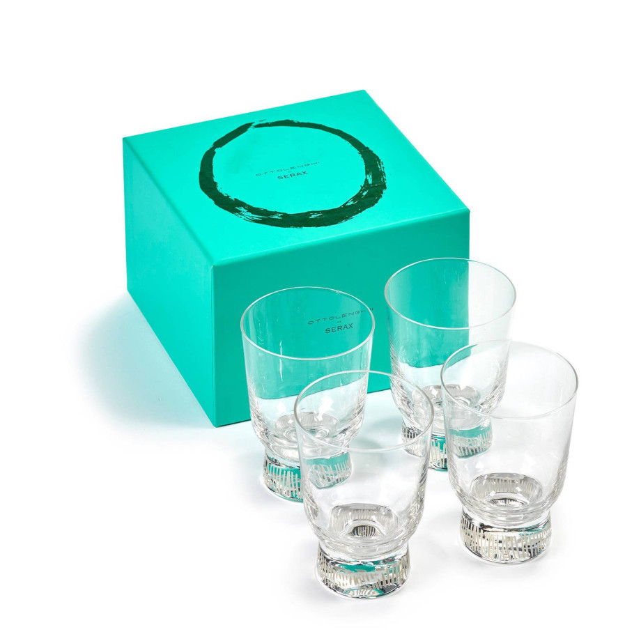 Serax waterglas Feast (Ø7,7 cm) (set van 4) afbeelding 