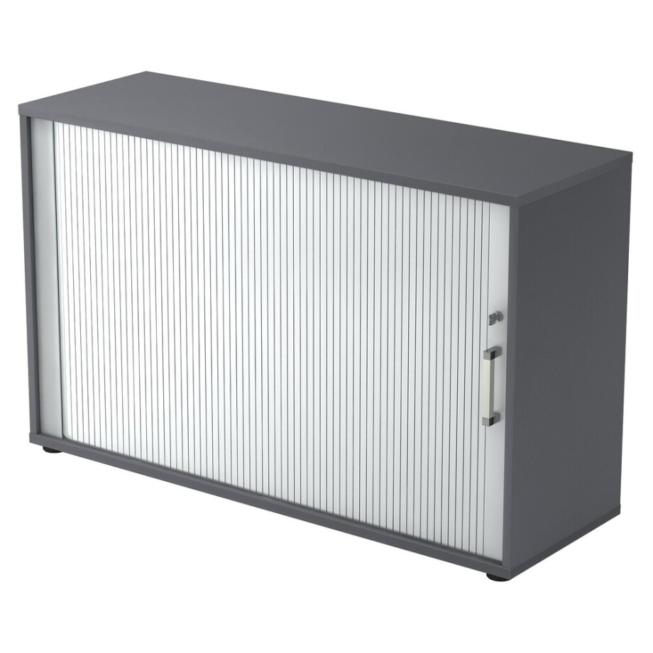 BETA 1732S | Rollladekast | 2 OH - Chrome metaal handgreep Grafiet afbeelding 1