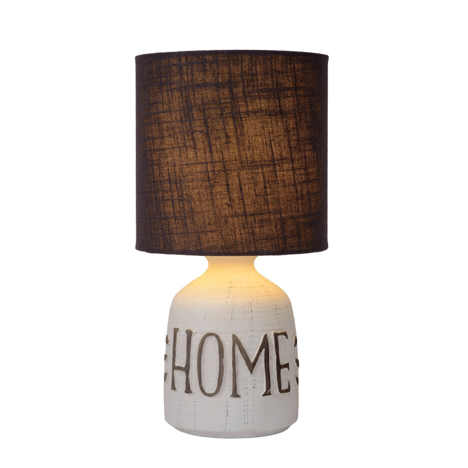 Lucide COSBY - Tafellamp - Ø 16,5 cm - 1xE14 - Wit Lucide COSBY - Tafellamp - Ø 16,5 cm - 1xE14 - Wit afbeelding