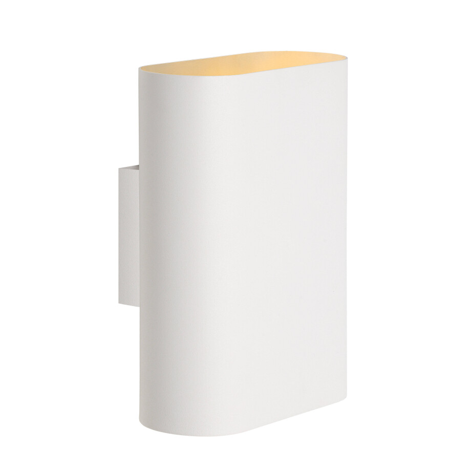 Lucide OVALIS - Wandlamp - 2xE14 - Wit Lucide OVALIS - Wandlamp - 2xE14 - Wit afbeelding