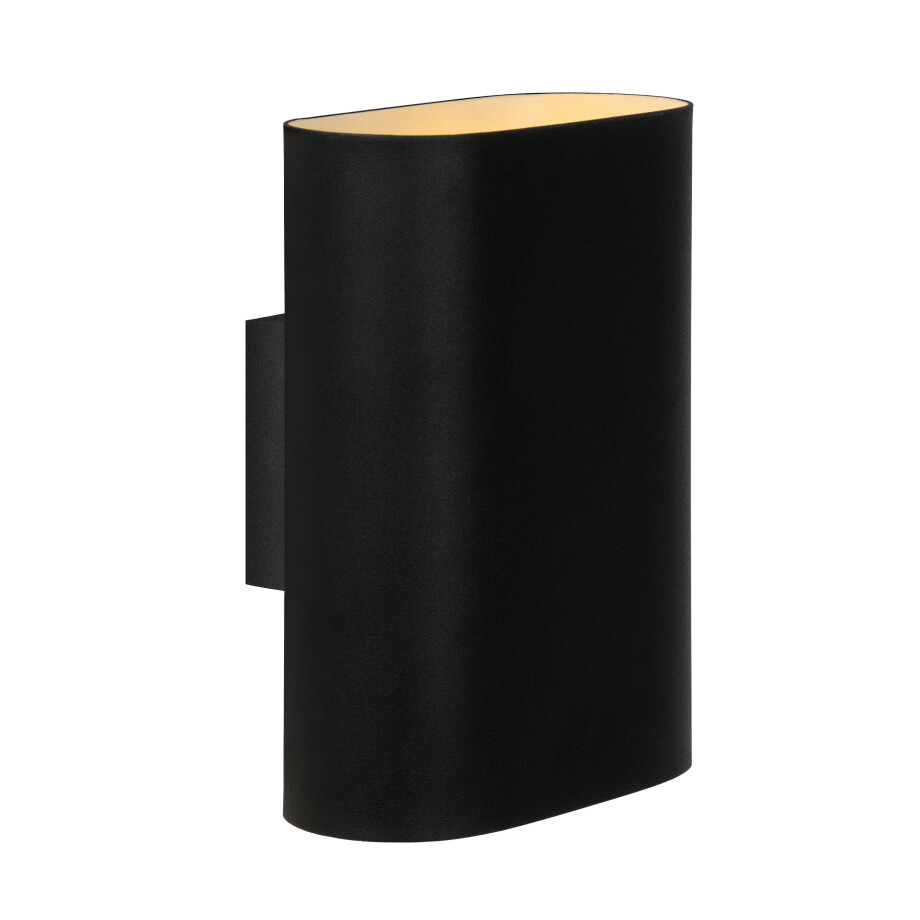 Lucide OVALIS - Wandlamp - 2xE14 - Zwart Lucide OVALIS - Wandlamp - 2xE14 - Zwart afbeelding