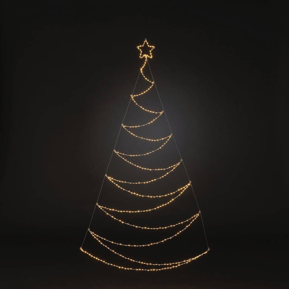 Konstsmide LED kerstboom wit/extra warmwit - 180x102 cm - 420 L - binnen - met stekker Konstsmide LED kerstboom wit/extra warmwit - 180x102 cm - 420 L - binnen - met stekker afbeelding