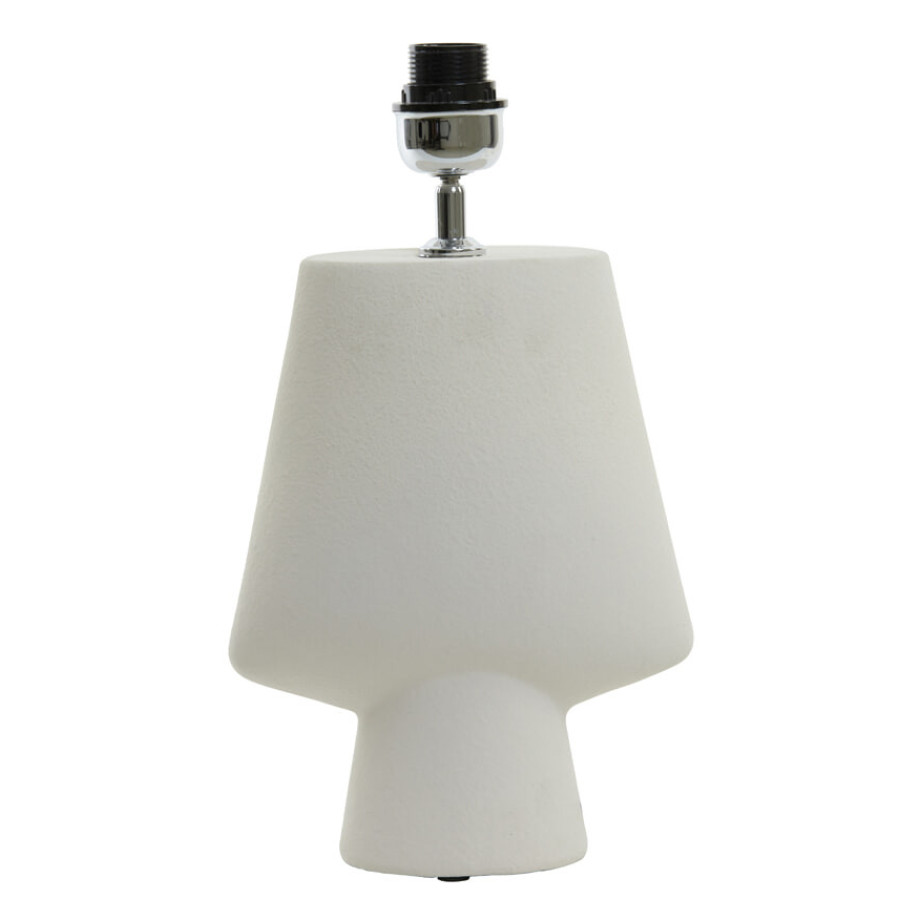 Light & Living Tafellamp 'Ciara' Keramiek, 51cm, kleur Crème (excl. kap) afbeelding 1