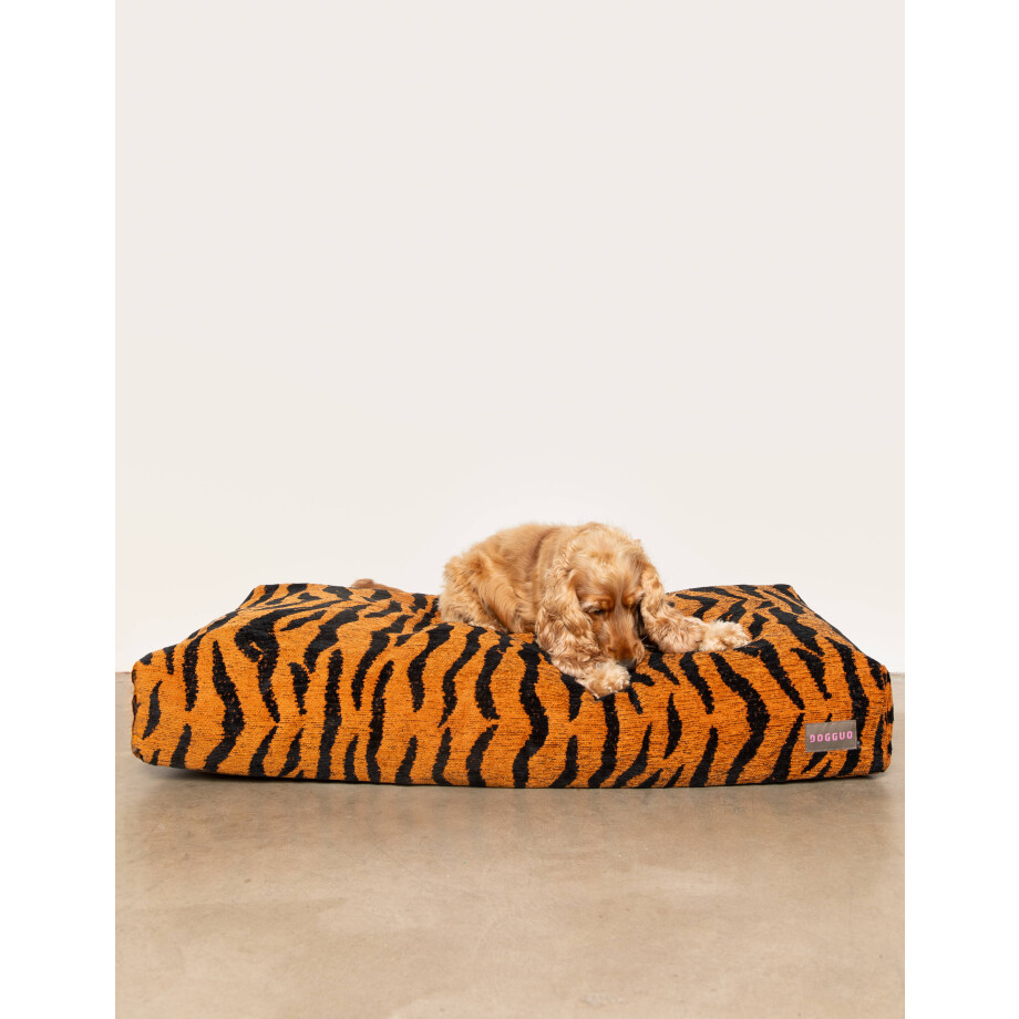 Dogguo hondenkussen ZEBRA-BED-RUST/BLACK-L afbeelding 