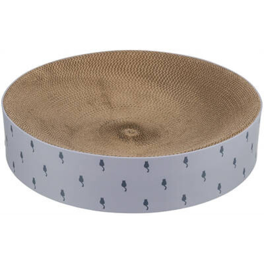 Trixie krabmand Lilly Karton Catnip Lichtgrijs 45 x 10 cm Trixie krabmand Lilly Karton Catnip Lichtgrijs 45 x 10 cm afbeelding