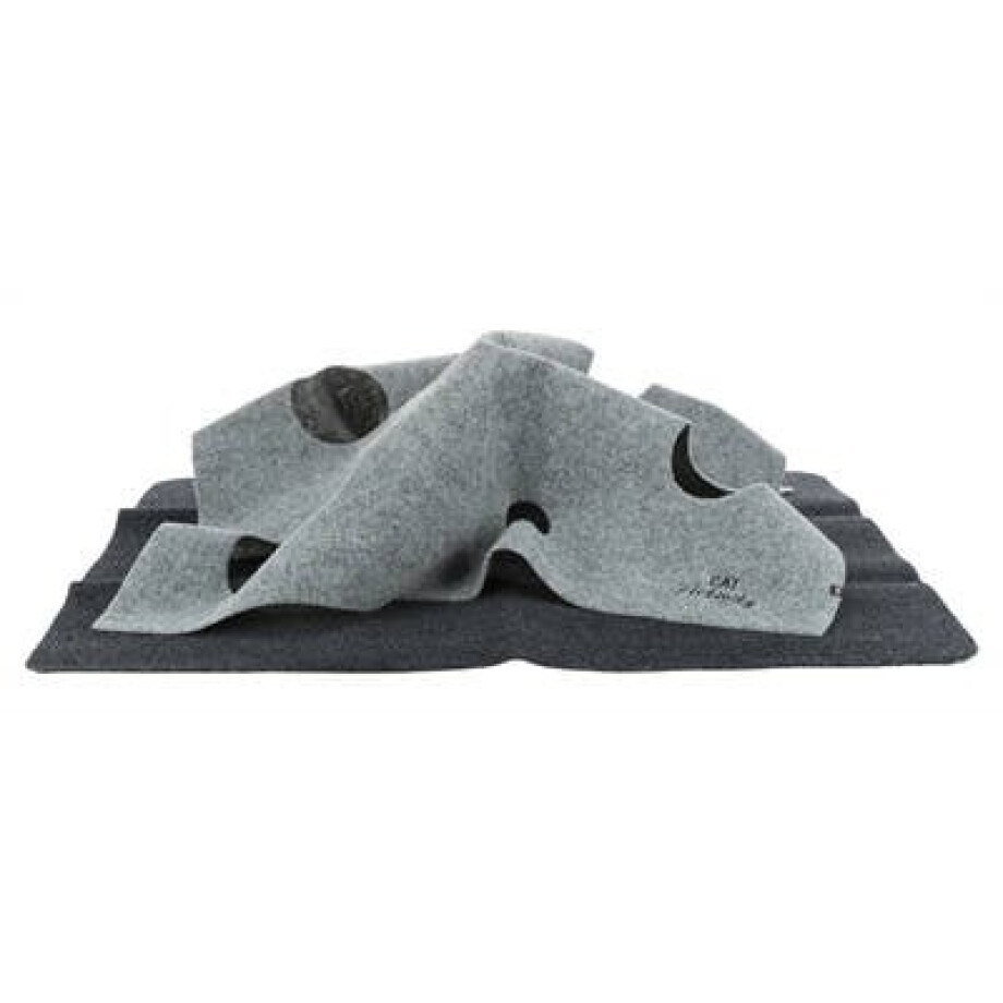 Trixie kattenspeelgoed Cat Activity Adventure Carpet Grijs 99 x 99 cm Trixie kattenspeelgoed Cat Activity Adventure Carpet Grijs 99 x 99 cm afbeelding