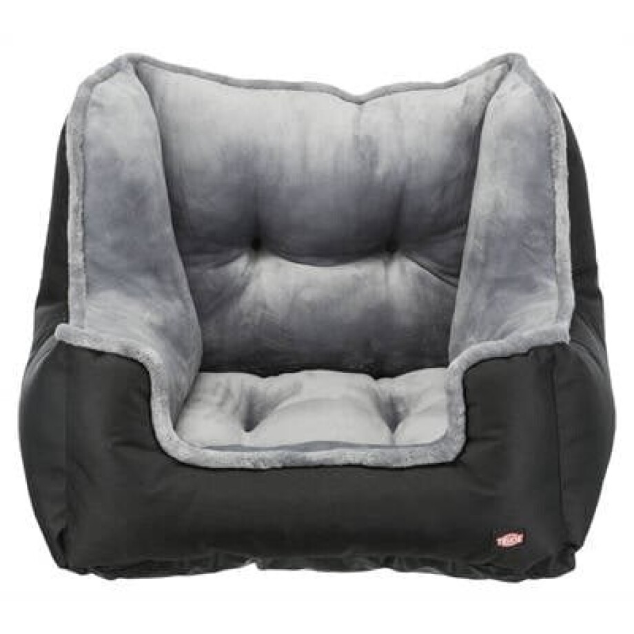 Trixie honden autostoel Zwart/Grijs 50X50X40 cm Trixie honden autostoel Zwart/Grijs 50X50X40 cm afbeelding