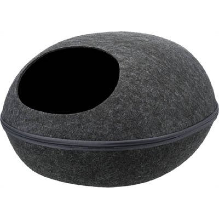 Trixie kattenmand Relax Iglo Liva Antraciet 40X24X47 cm afbeelding 
