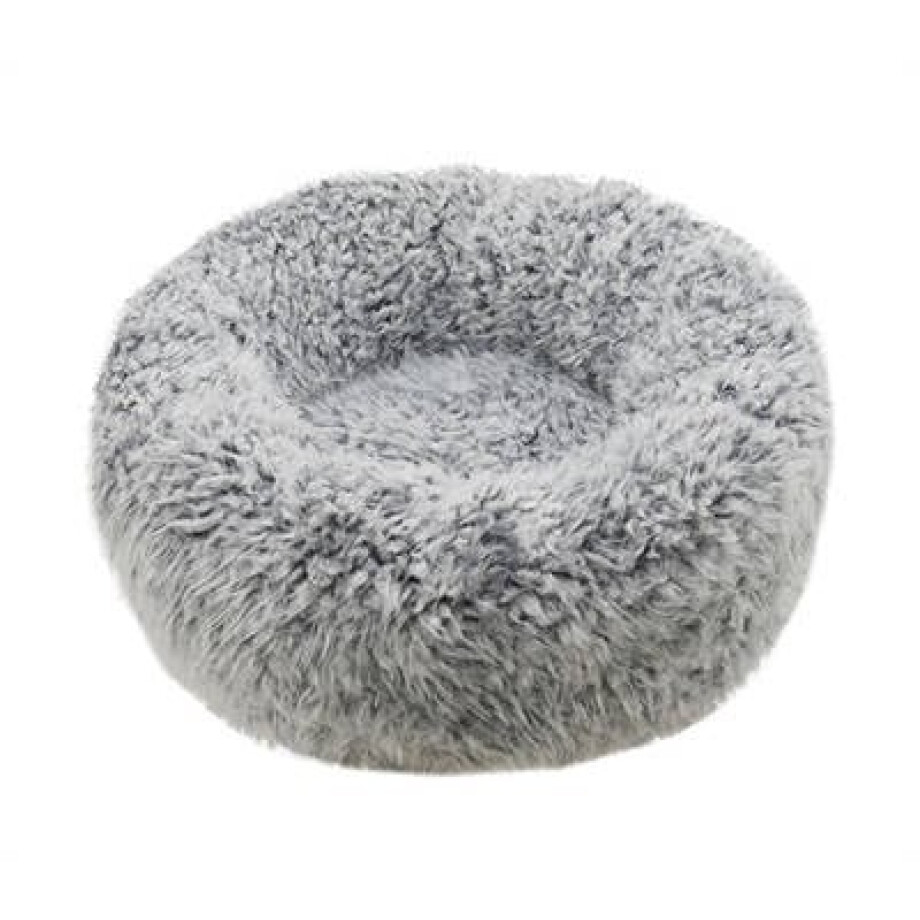 Rosewood hondenmand Silver Fluff Grijs 66 x 66 cm Rosewood hondenmand Silver Fluff Grijs 66 x 66 cm afbeelding