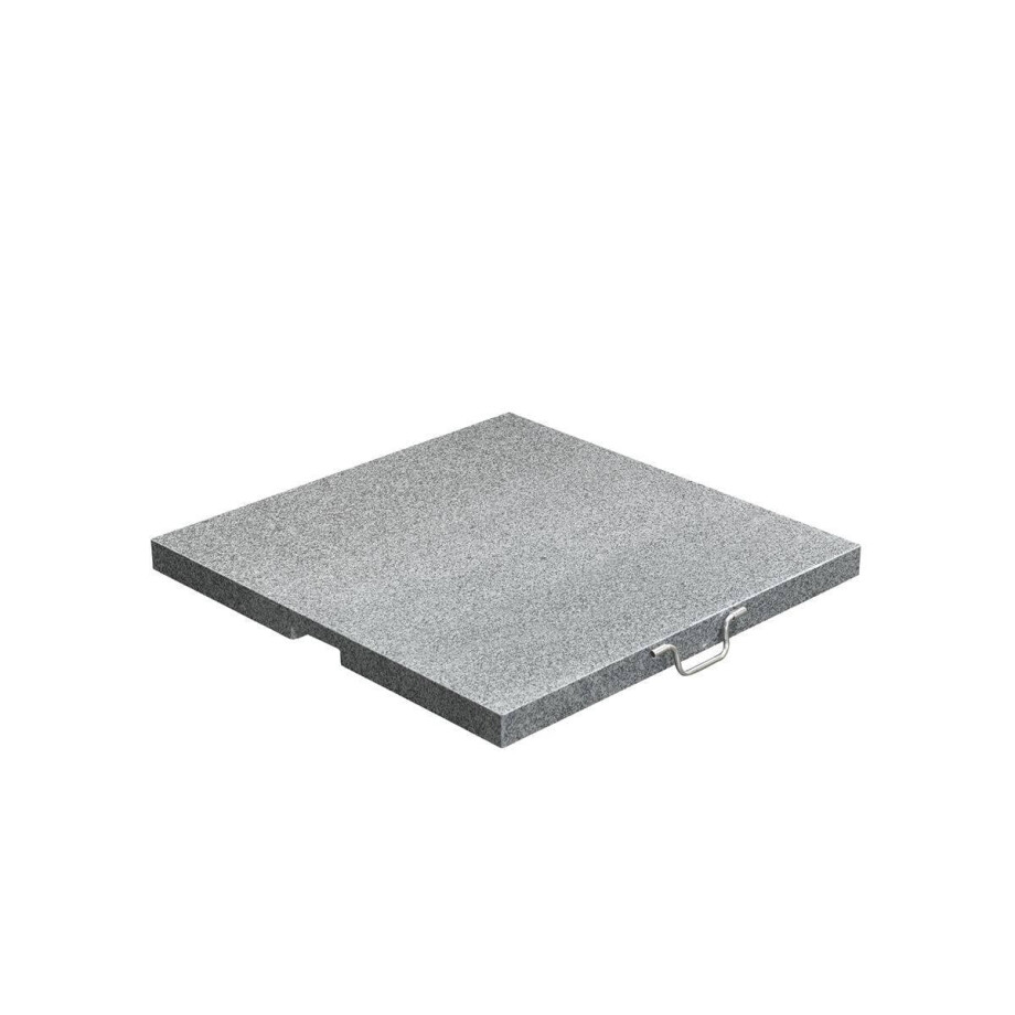 Garden Impressions Garden Impressions Hawaii S parasolvoet 60 kilo graniet space grey afbeelding 