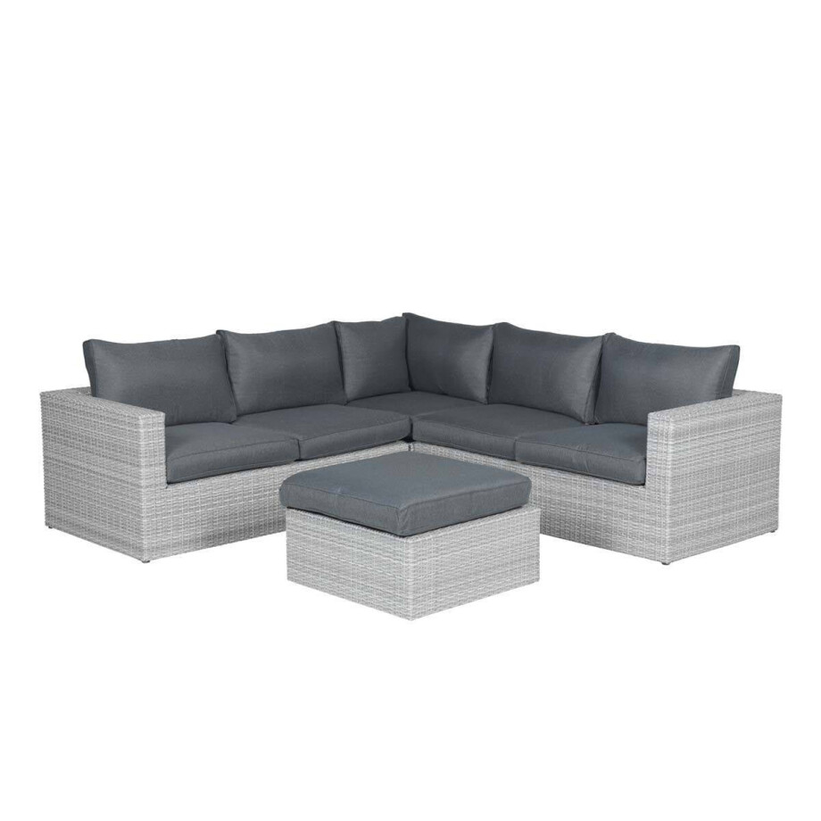 Garden Impressions Garden Impressions Orangebird loungeset 4delig vintage grey Garden Impressions Garden Impressions Orangebird loungeset 4delig vintage grey afbeelding