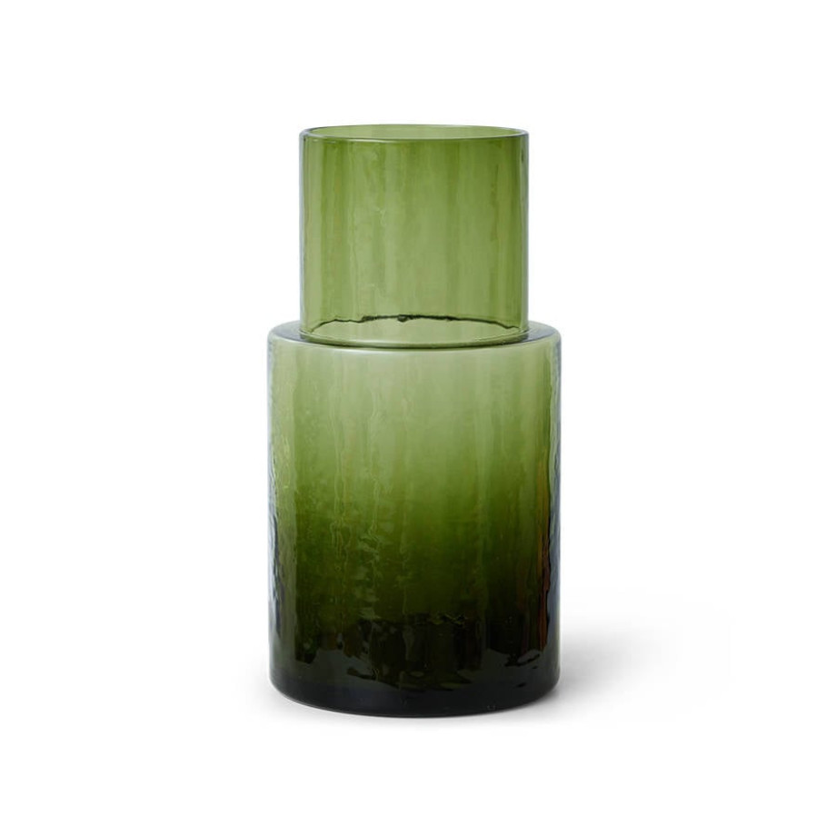 HKLIVING Tube karaf - olive afbeelding 