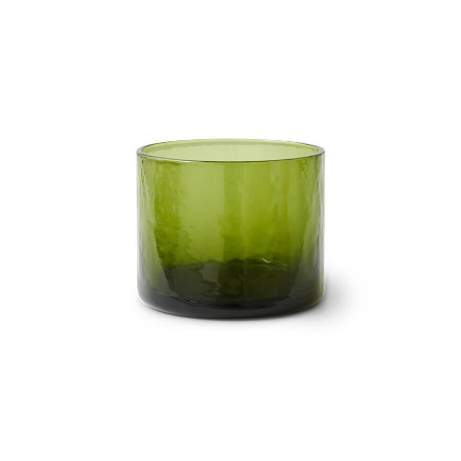 HKLIVING Tube waterglas - olive HKLIVING Tube waterglas - olive afbeelding