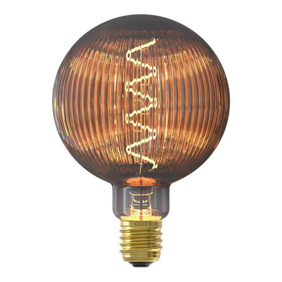 Calex Calex Pulse Nantes LED Lamp - E27 - Rookglas afbeelding 