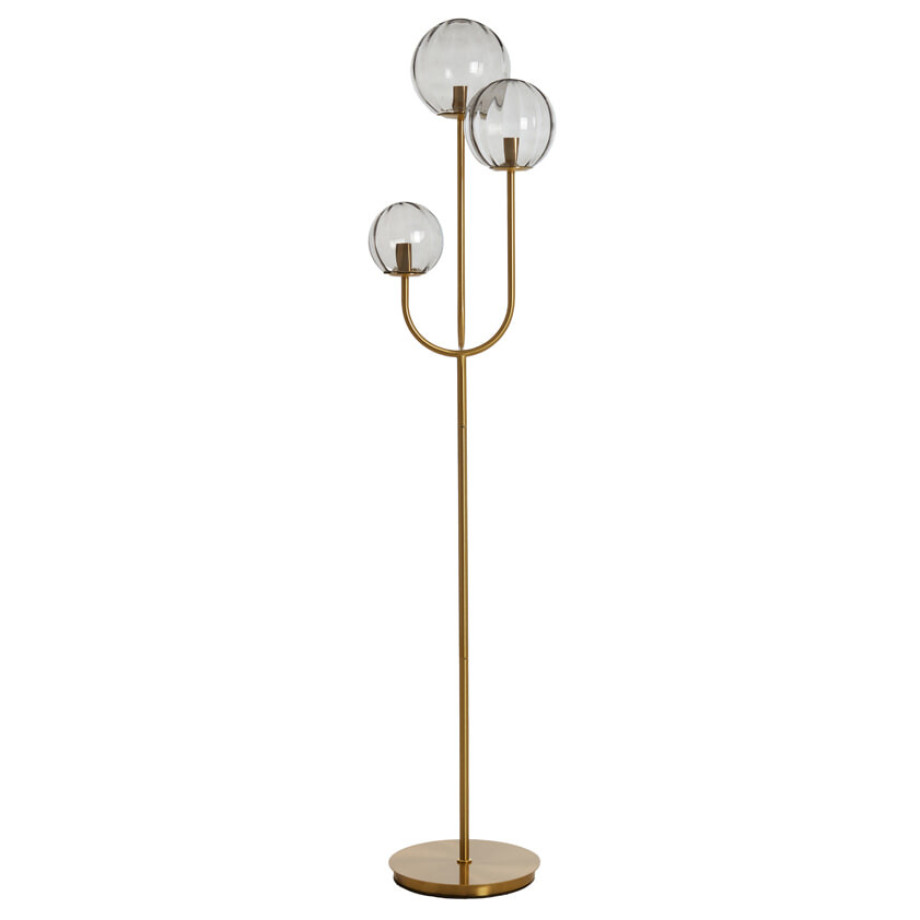 Light & Living Vloerlamp 'Magdala' 3-lamps, kleur Lichtgrijs afbeelding 1