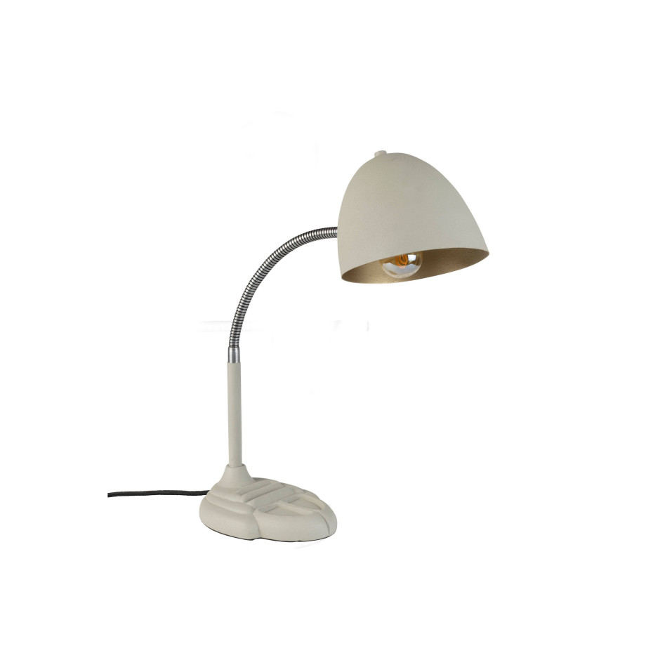 Dutchbone Dutchbone Janna Tafellamp/ Bureaulamp - Beige Janna Tafellamp/ Bureaulamp afbeelding 