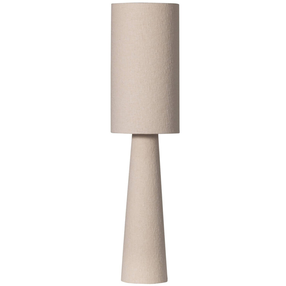 BePureHome Loft tafellamp - Metaal/Bouclé - Naturel - (90xø22 cm) BePureHome Loft tafellamp - Metaal/Bouclé - Naturel - (90xø22 cm) afbeelding