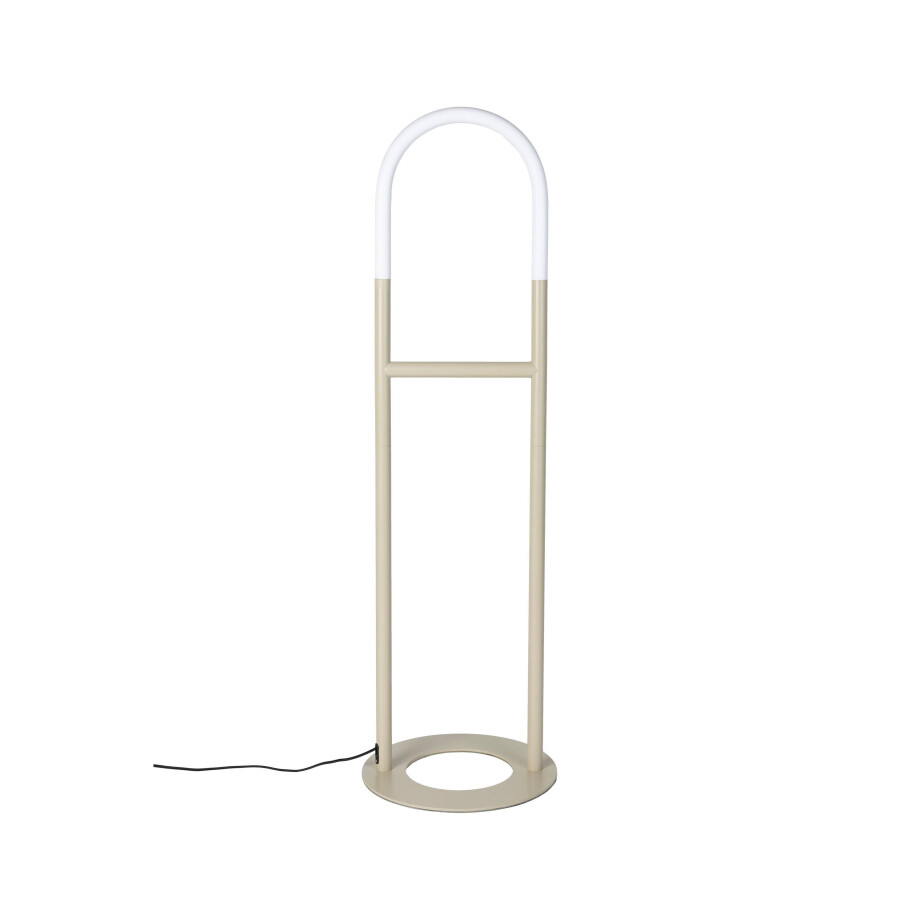 Zuiver Arch vloerlamp/ staande lamp Beige afbeelding 