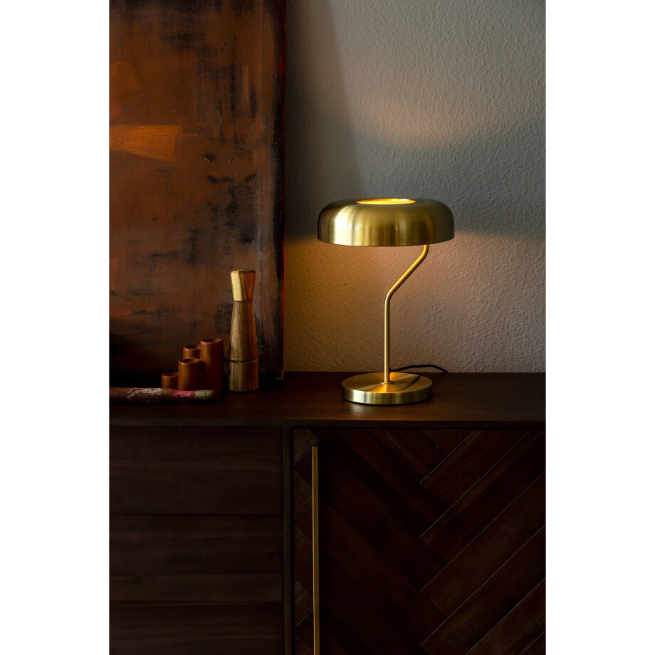 Dutchbone Eclipse tafellamp Goud Dutchbone Eclipse tafellamp Goud afbeelding
