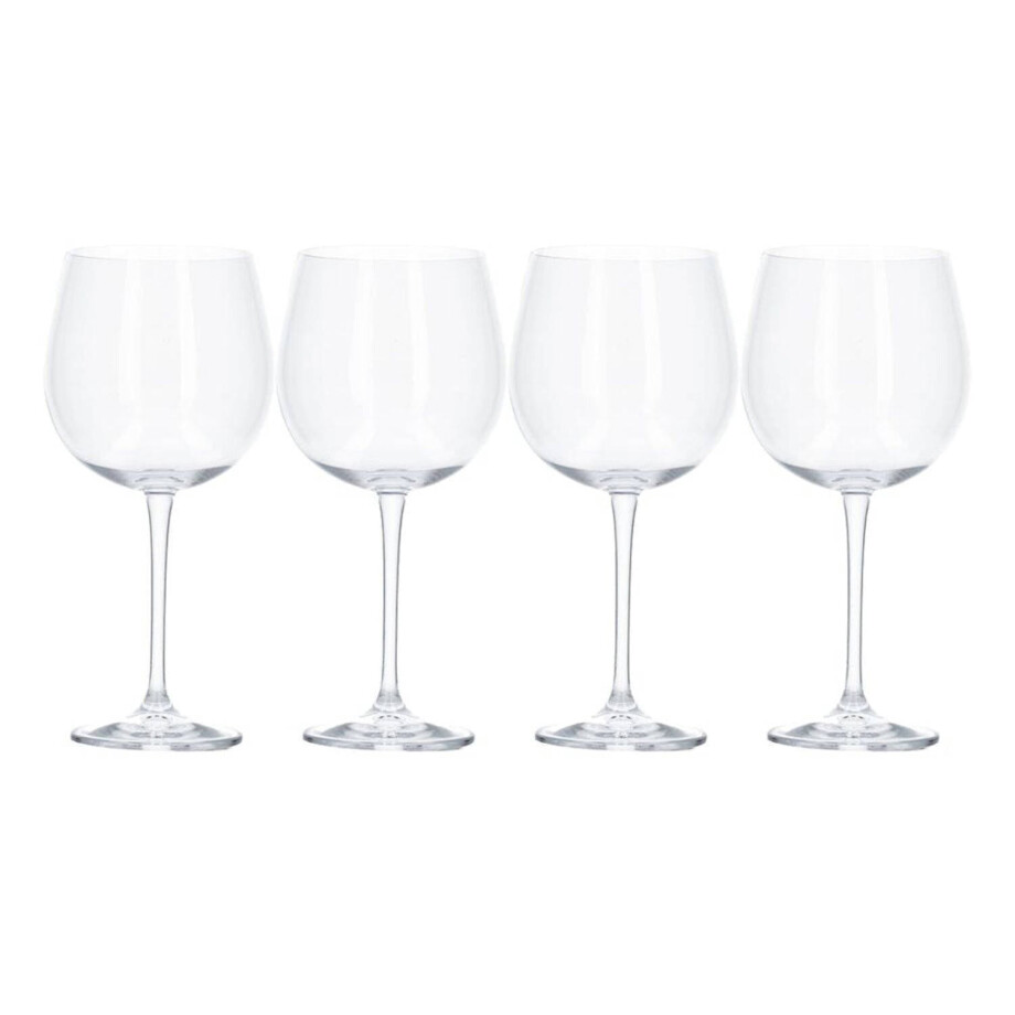 Mikasa Julie longdrink waterglas (665 ml) (set van 4) Mikasa Julie longdrink waterglas (665 ml) (set van 4) afbeelding