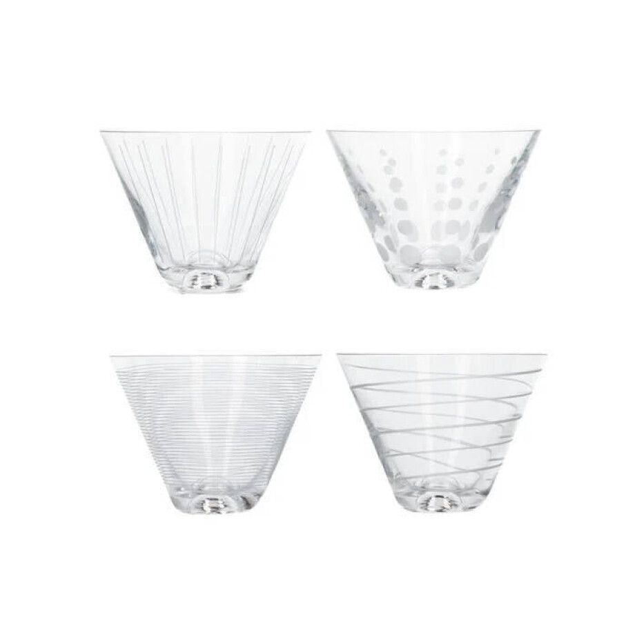Mikasa waterglas / ijscoupe (400 ml) (set van 4) Mikasa waterglas / ijscoupe (400 ml) (set van 4) afbeelding