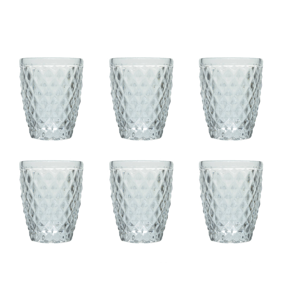 Medard de Noblat Diamond waterglas (220 ml) (set van 6) Medard de Noblat Diamond waterglas (220 ml) (set van 6) afbeelding