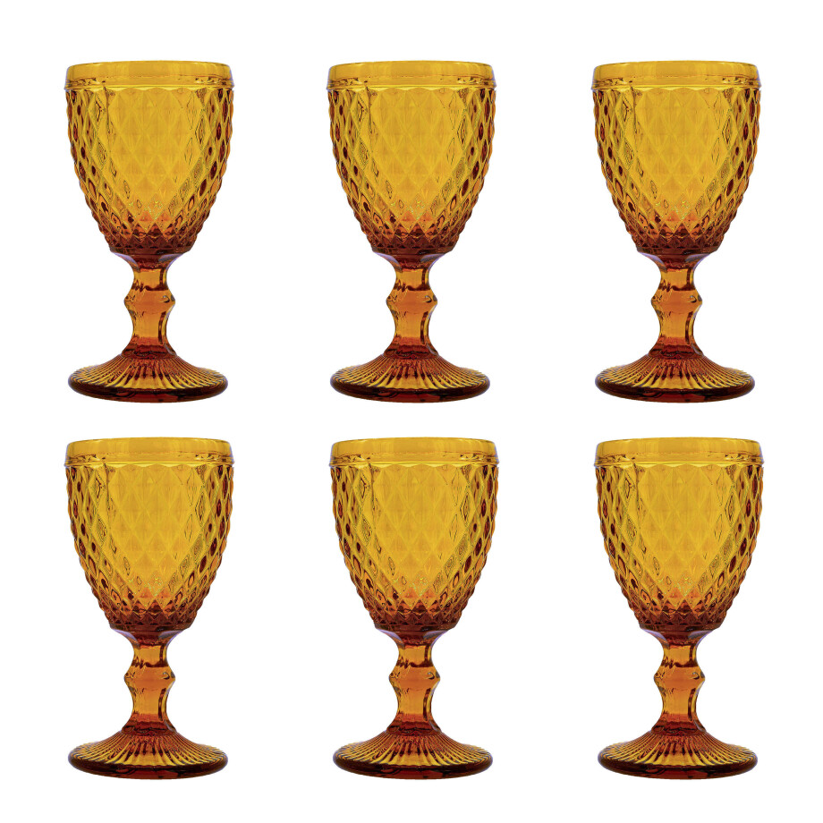 Medard de Noblat Diamond wijnglas (200 ml) (set van 6) Medard de Noblat Diamond wijnglas (200 ml) (set van 6) afbeelding