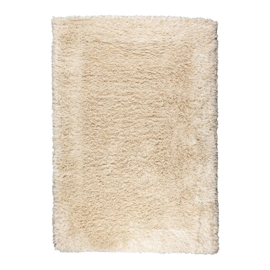 Zuiver Zuiver Curly Vloerkleed 160x230 - Beige (160 x 230 x 6 cm) Zuiver Zuiver Curly Vloerkleed 160x230 - Beige (160 x 230 x 6 cm) afbeelding