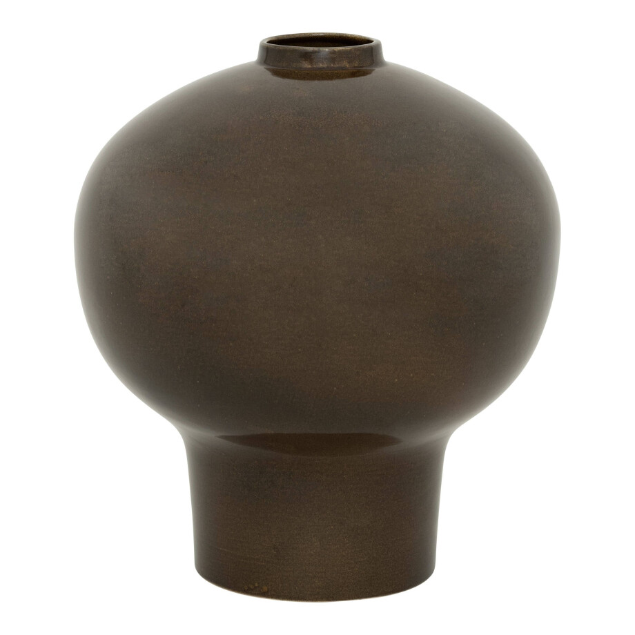 Urban Nature Culture bloempot/vaas bruin (37x41 cm) Urban Nature Culture bloempot/vaas bruin (37x41 cm) afbeelding