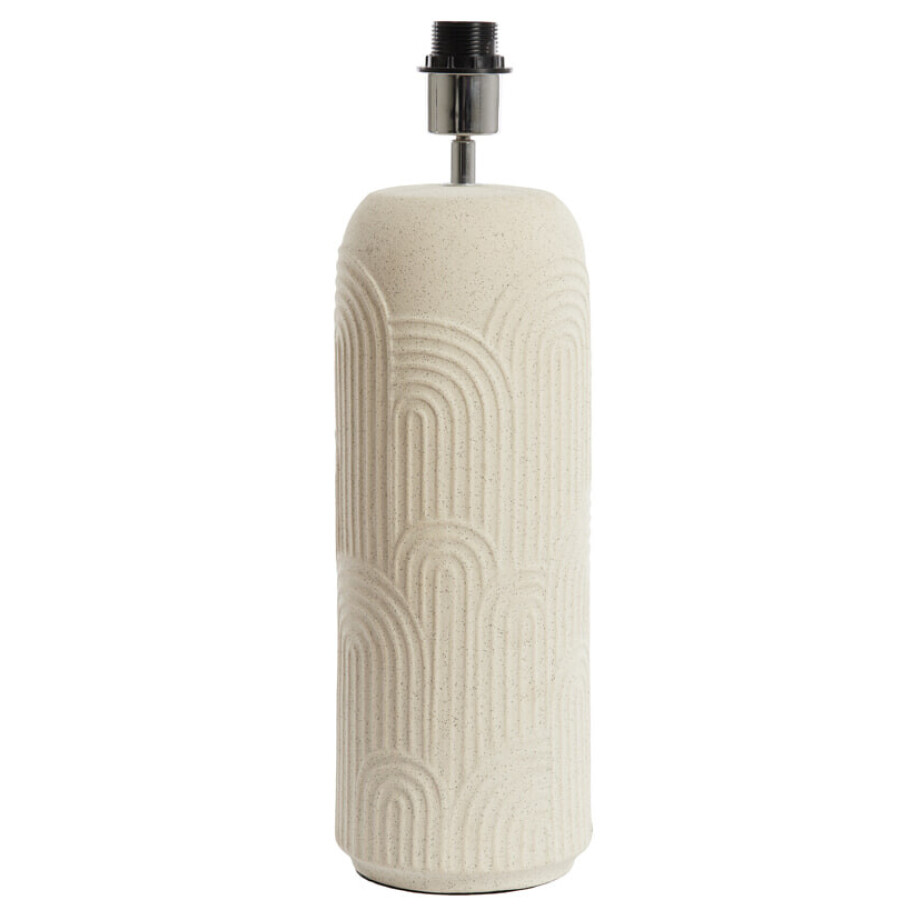 Light & Living Tafellamp 'Diego' Keramiek, 51cm, kleur Ecru (excl. kap) Light & Living Tafellamp 'Diego' Keramiek, 51cm, kleur Ecru (excl. kap) afbeelding 1